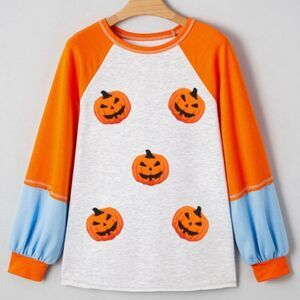 Pumpkin Patch Halloween Blouse